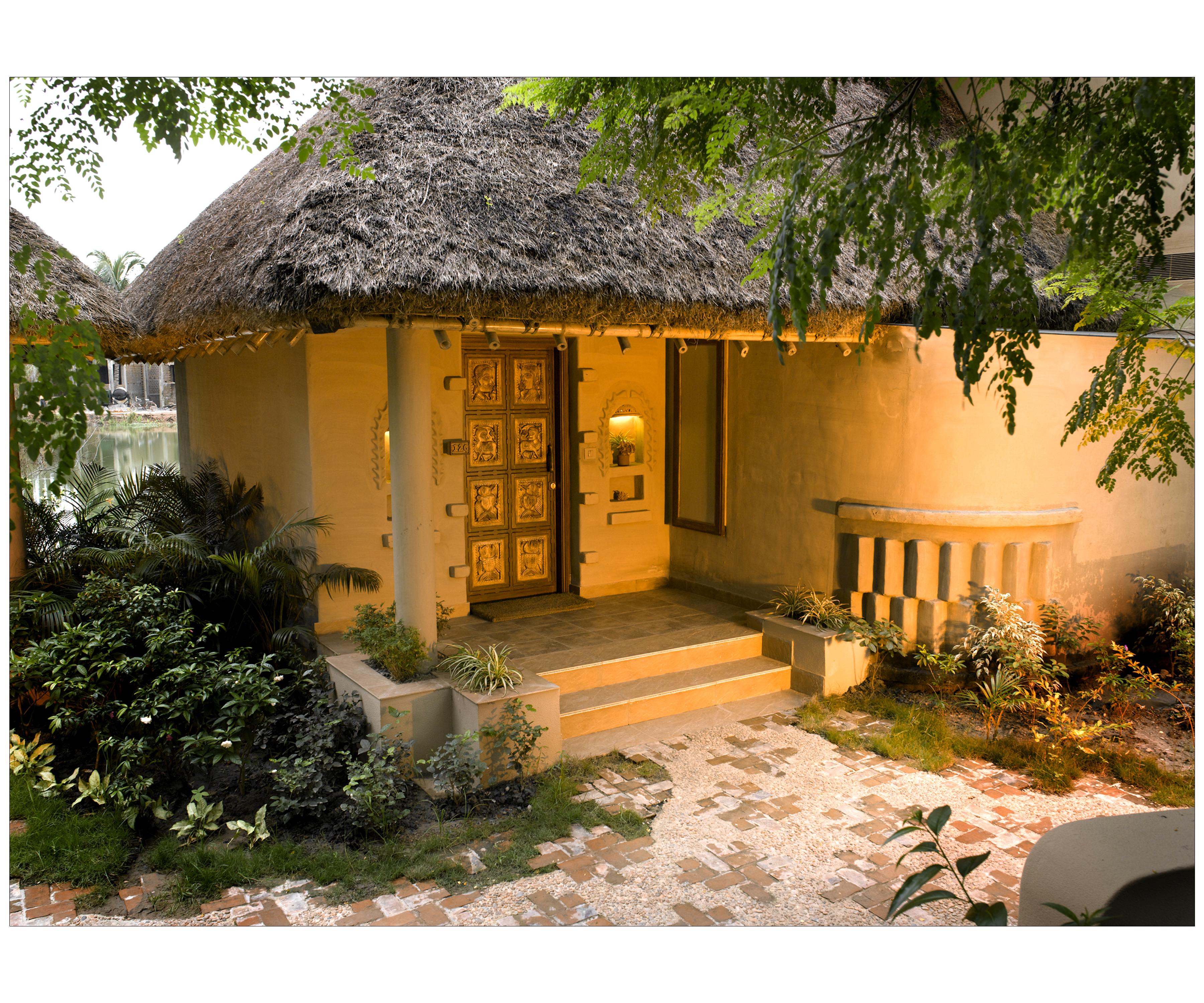Vedic Village Spa Resort Calcutta Exteriör bild