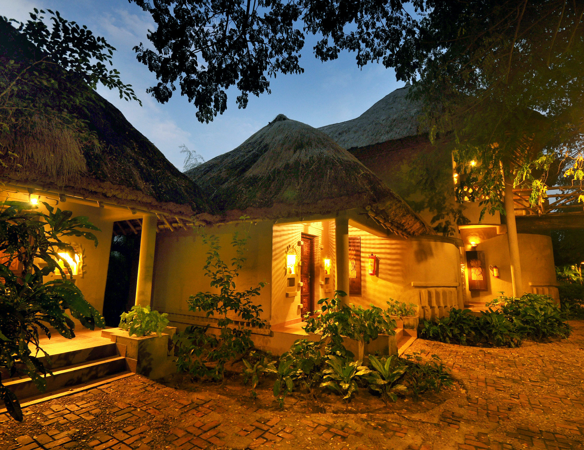 Vedic Village Spa Resort Calcutta Exteriör bild